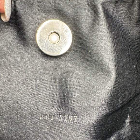 Gucci-Authentic- Hobo Black Canvas, leather / metal strap - Picture 10 of 12